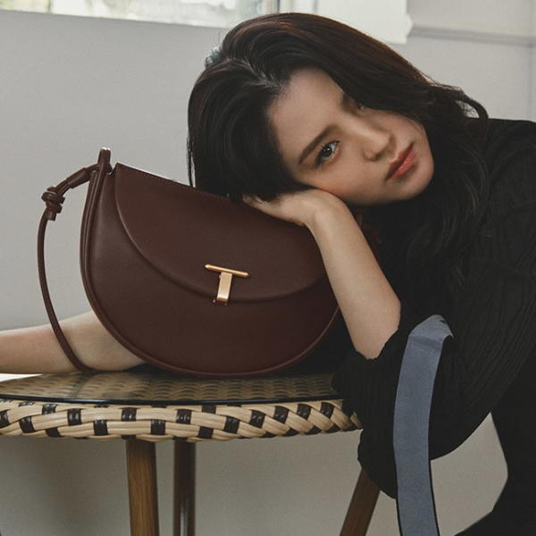 JOY GRYSON - TRIBECA CROSS BAG (MAHOGANY)